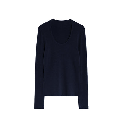 Sheep Wool Slim Knitwear Sweater