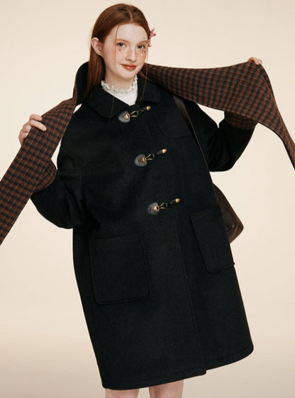 Retro College Tweed Jacke