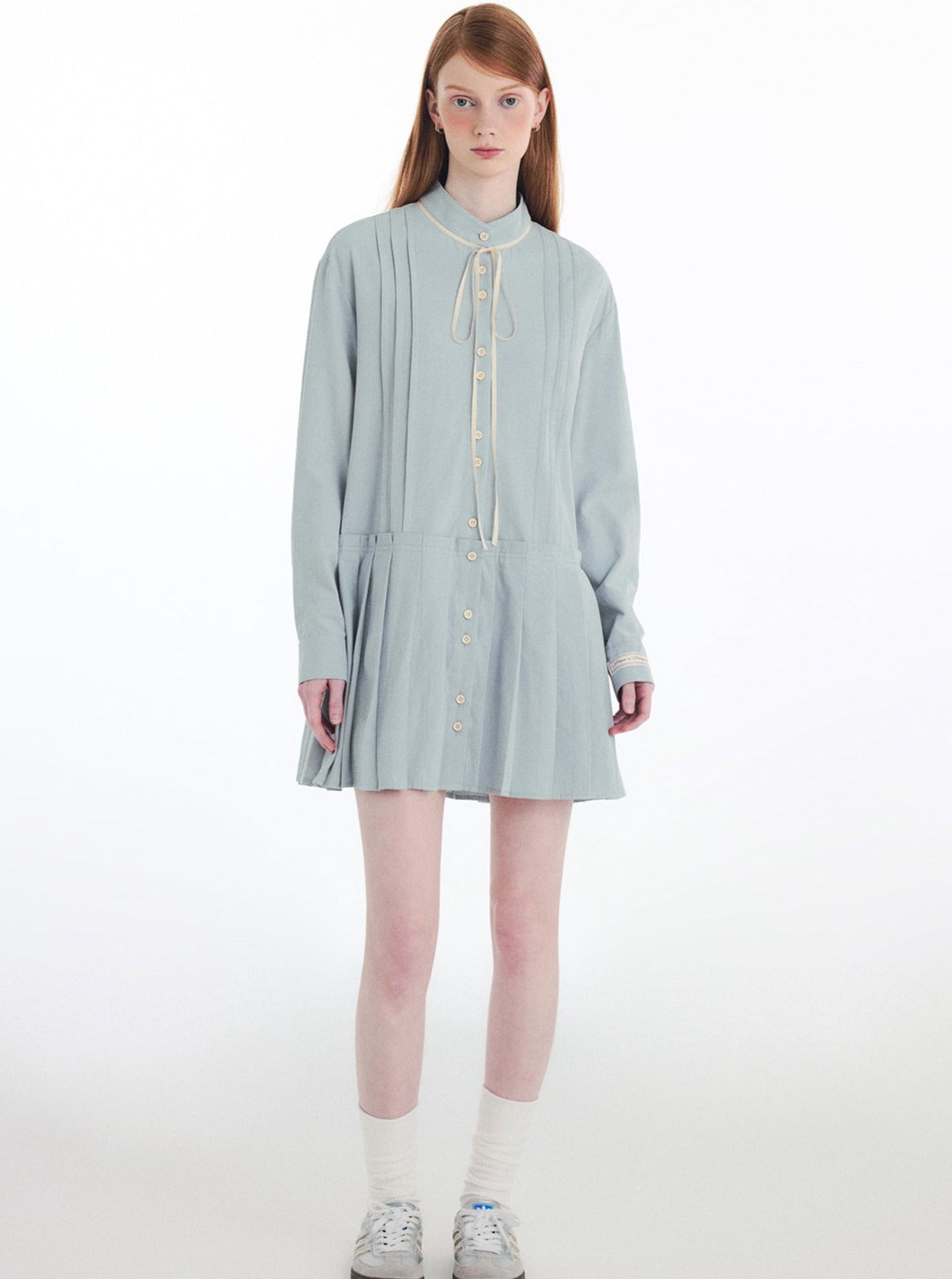 Late Summer Letter Shirt Dress