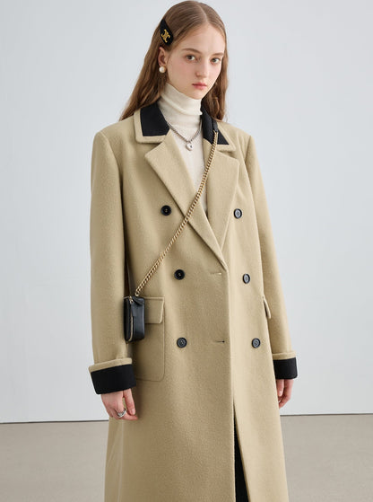 High-quality Collar Tweed Coat