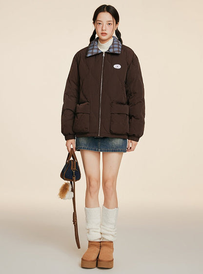 Plaid Short Ente Down Brotjacke