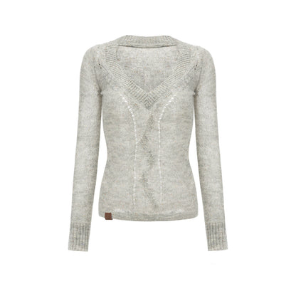 Autumn Glitter Knit Sweater