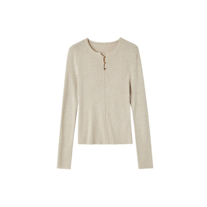 Line-Breasted Base T-Shirt