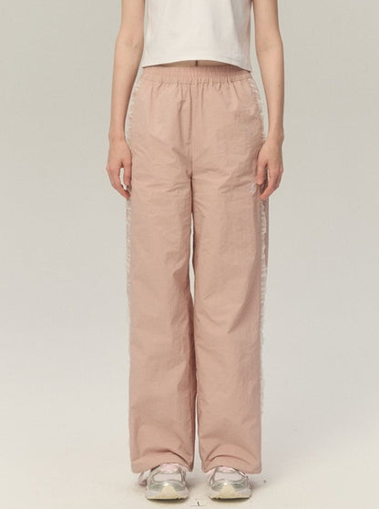 High waist wide-leg cargo pants