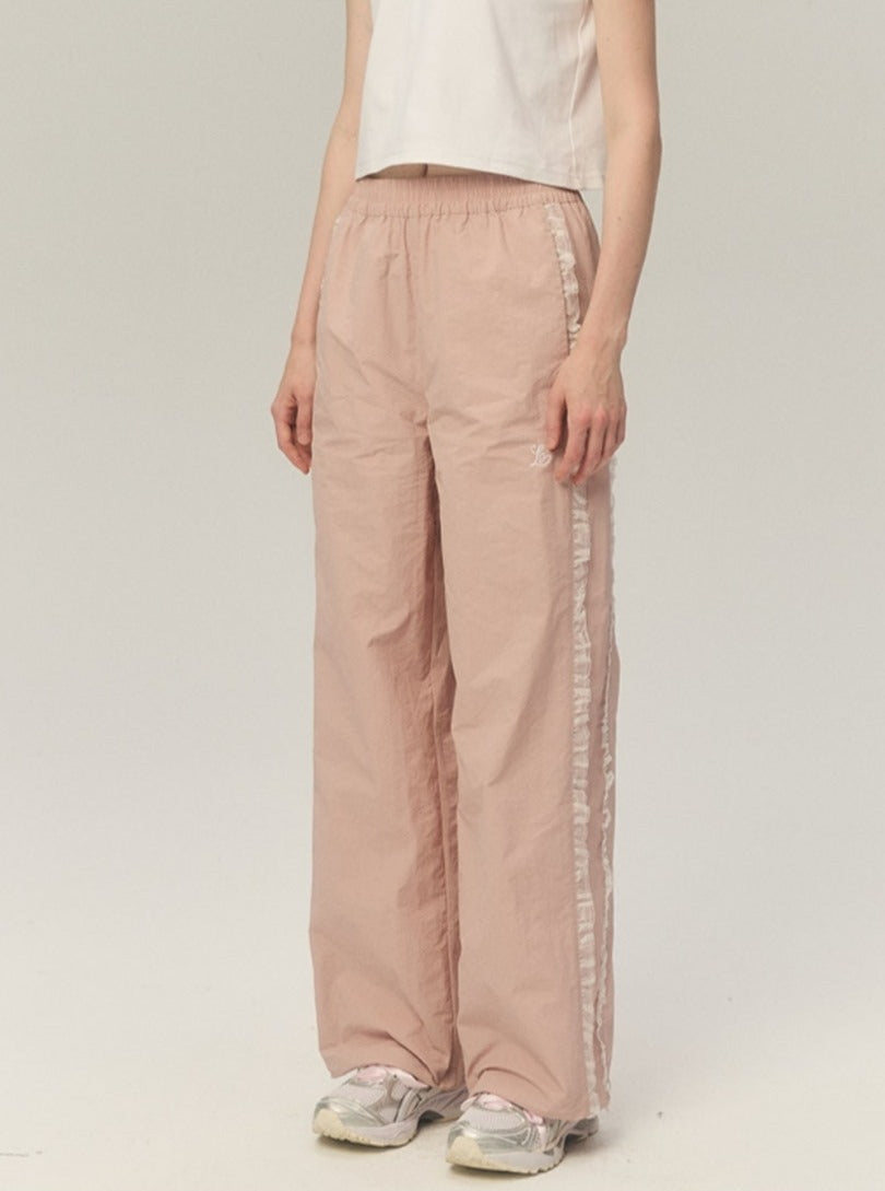 High waist wide-leg cargo pants