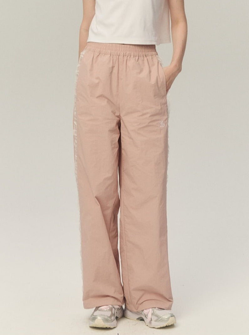 High waist wide-leg cargo pants