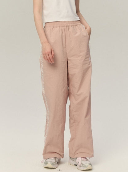 High waist wide-leg cargo pants