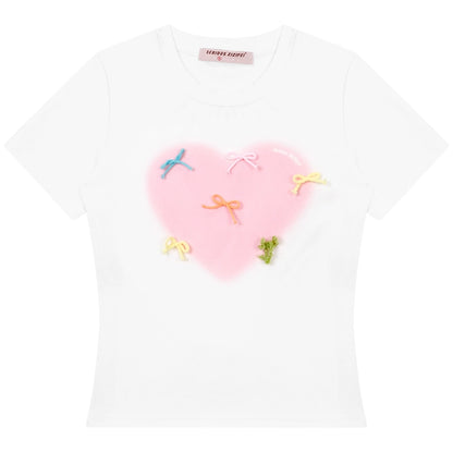 Bow Love Short Sleeve Top