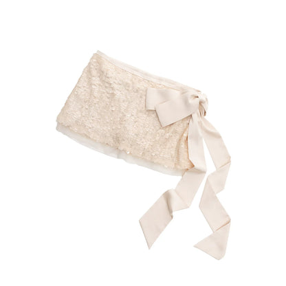 High-Waisted Fish Scale Skirt