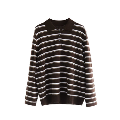 Retro Wool Striped Top