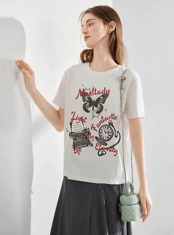 Short Sleeve Print T-Shirt