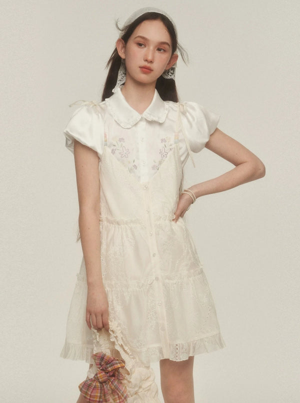 Korean Vacation Slip Dress