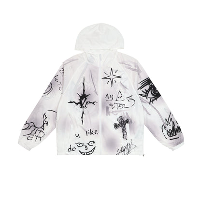 Graffiti UPF50+ Sonnenschutz Jacke