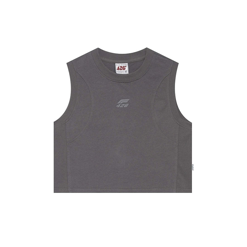 Silicone Splicing Cargo Vest Top