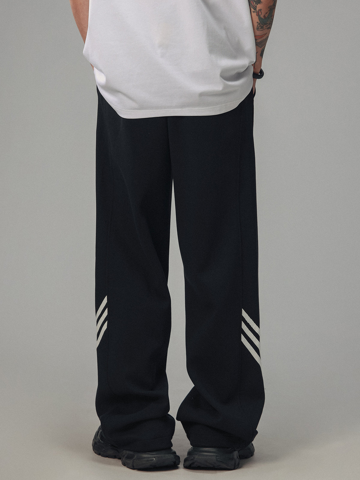 Amerikanische Retro Drei-Barren-Sweat Pants