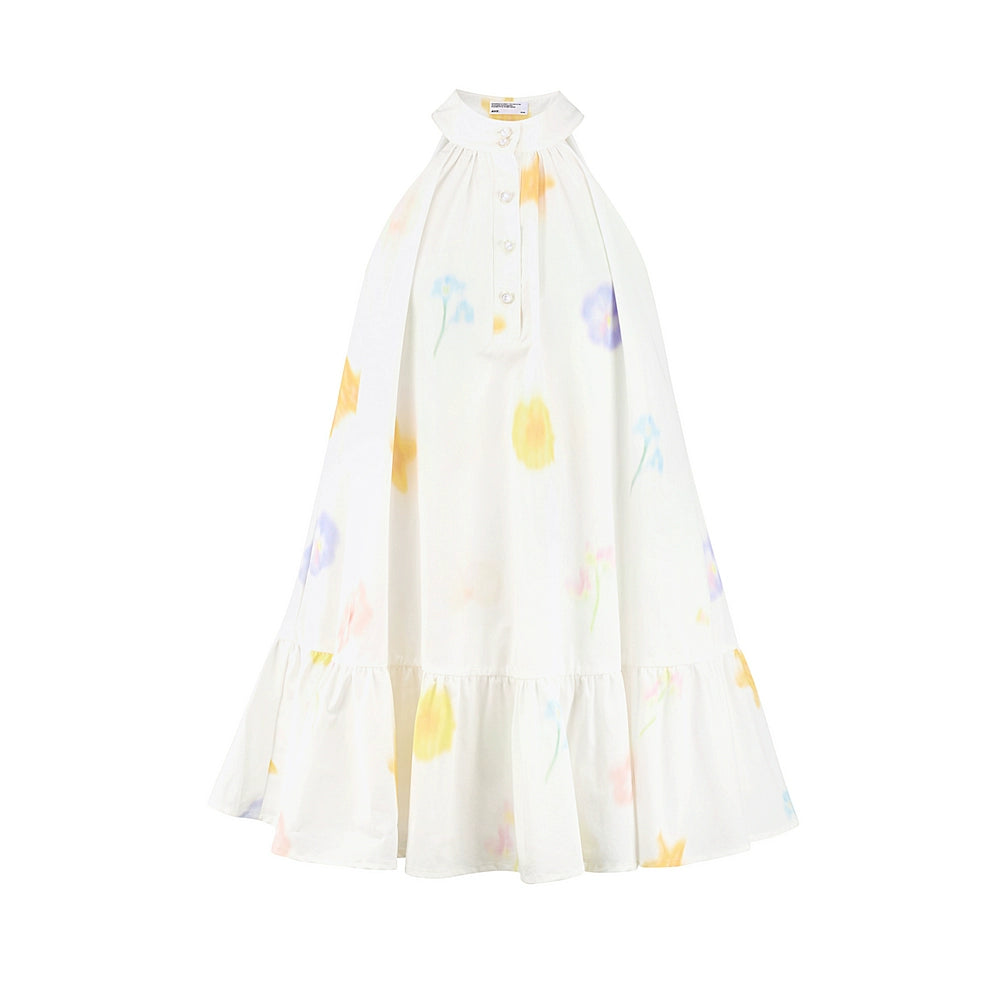 Summer White A-Line Dress