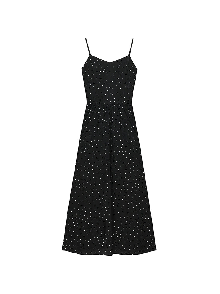 Vintage Polka Dot Resort Kleid