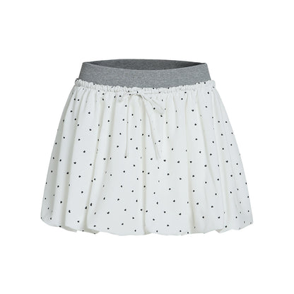 Sweet Polka Dot Bud Skirt