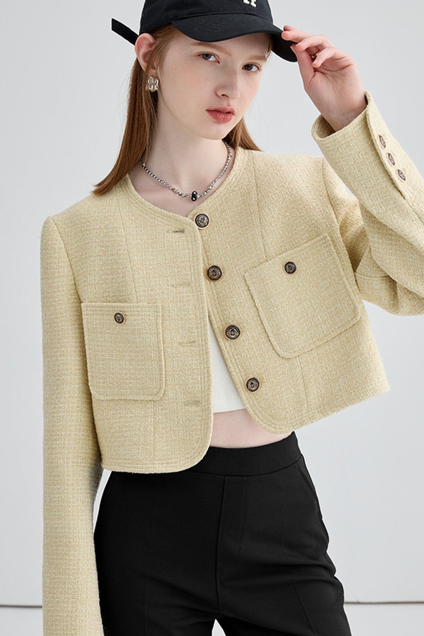 French Temperament Wool Jacket