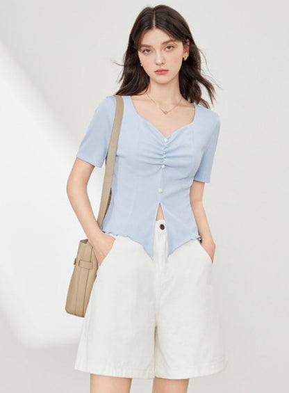 Versatile Temperament Knit Top