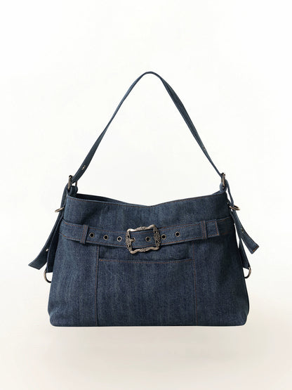 Vintage -Denim -Tasche