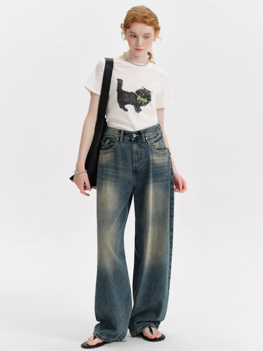 Sweet Style Baumwoll-Crop-Top