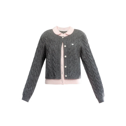 Velvet Mist Knitted Sweater