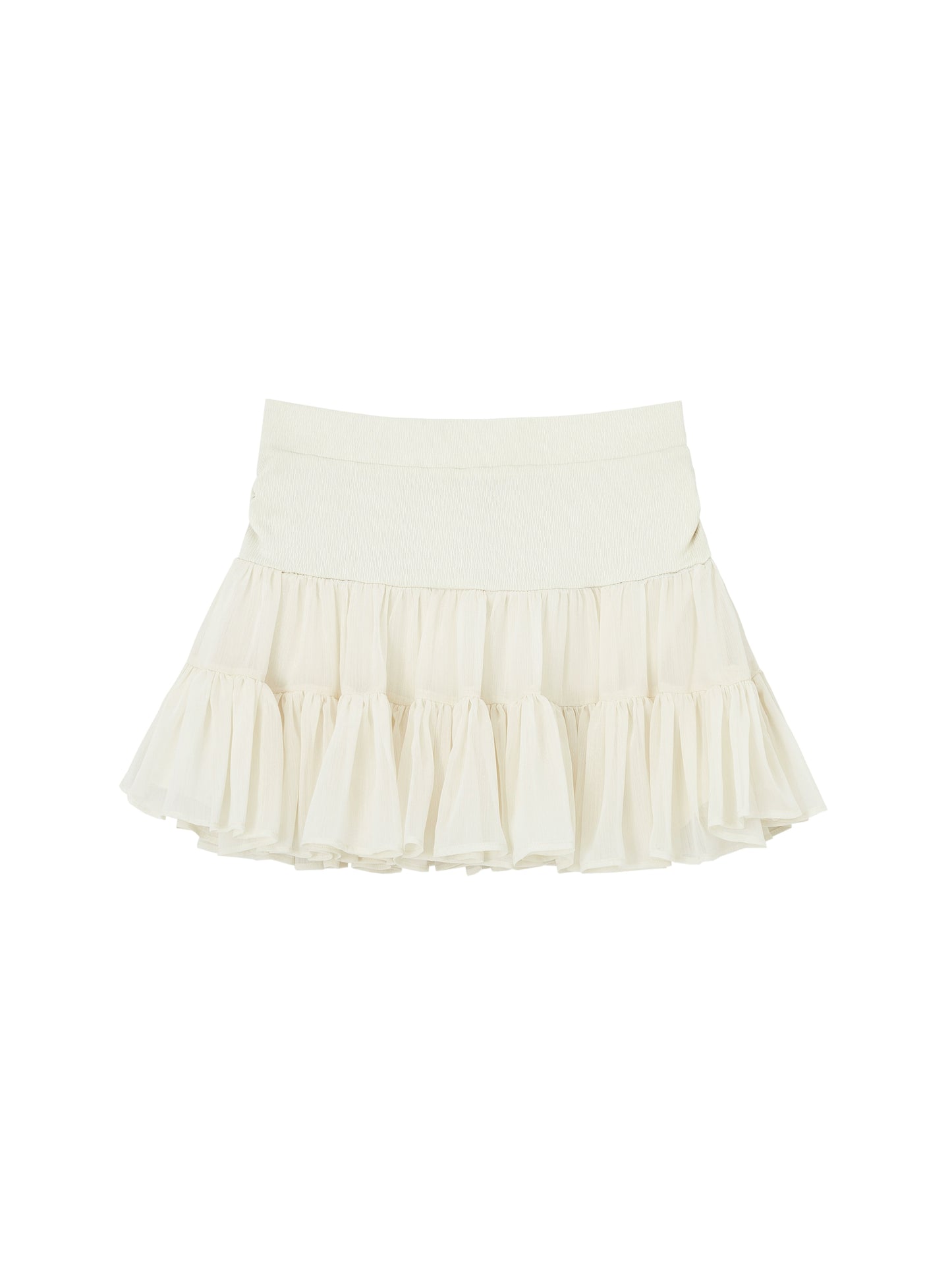 Oberla Shirred A-Line Skirt