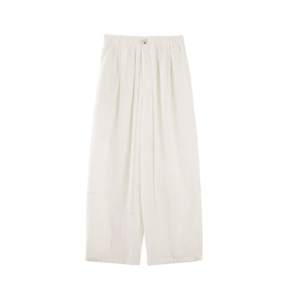 Linen Draped Pants