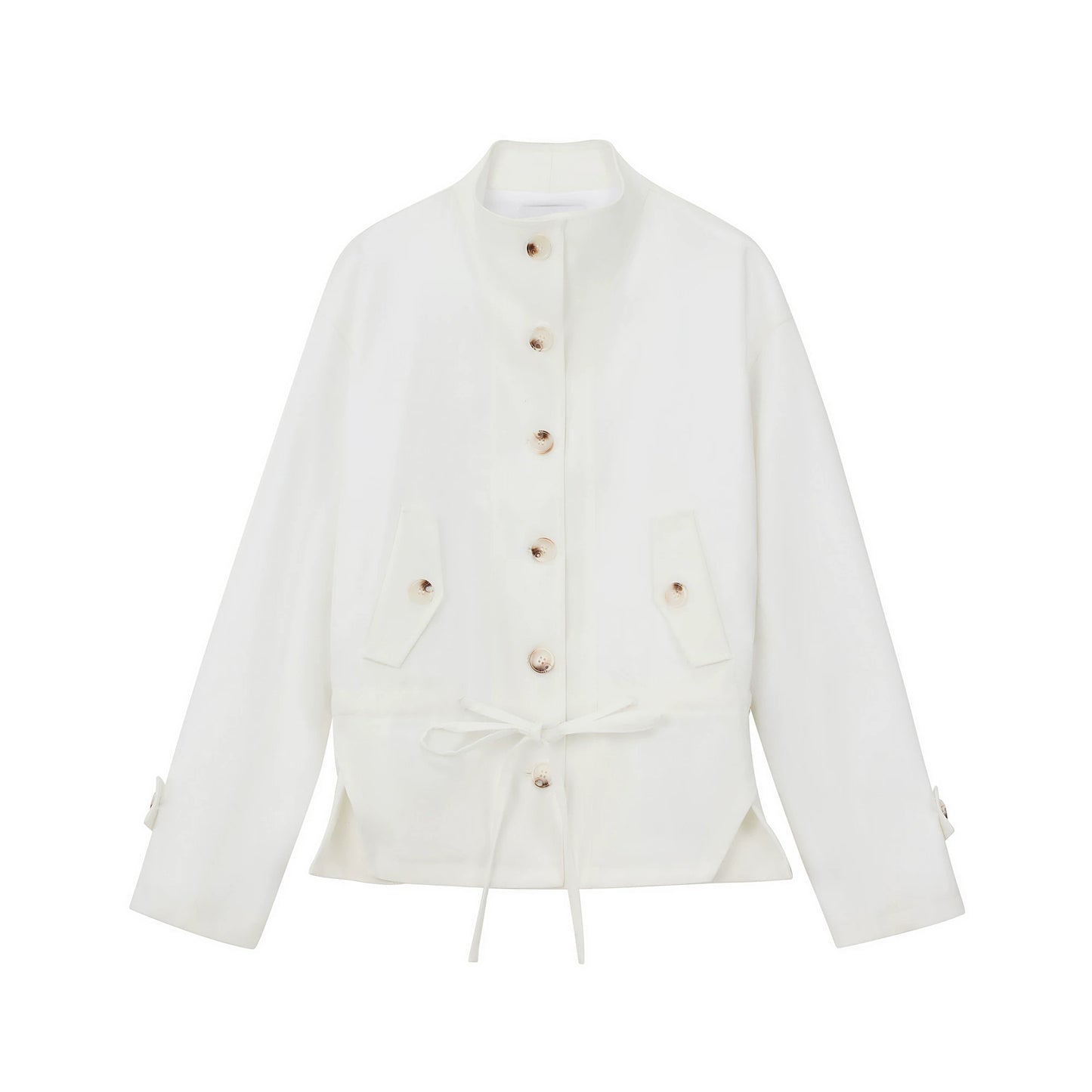 Acetat-Mischung Slimming Jacke