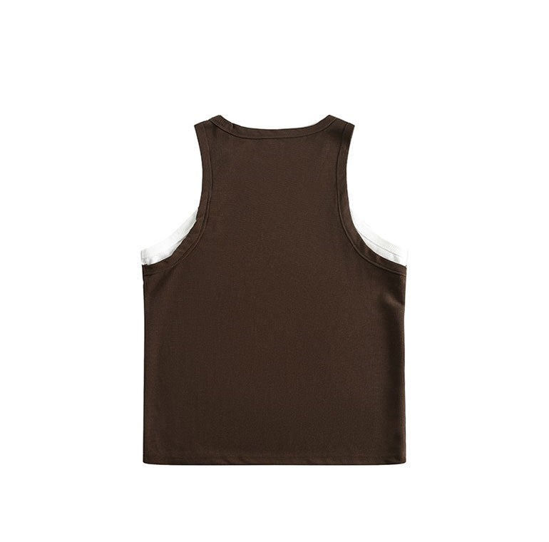 Casual Layered Vest Top