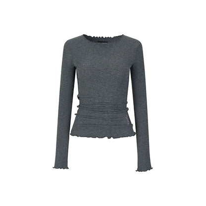 Versatile Wave-Edge Layered Base Top Set-Up