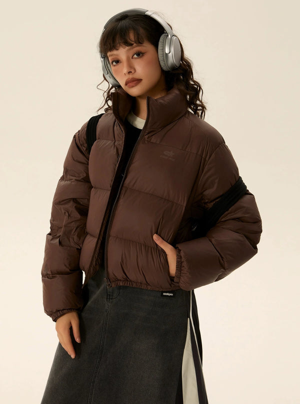 Long-sleeved Loose Down Jacket