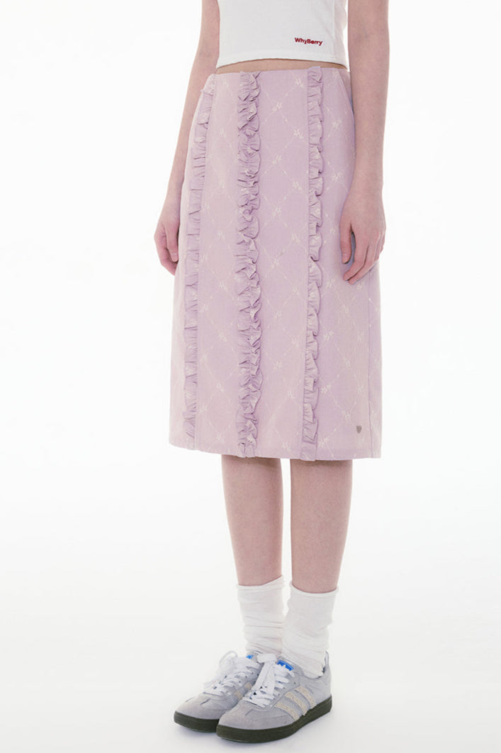 Lush Suzuran A-Line Bustier Skirt