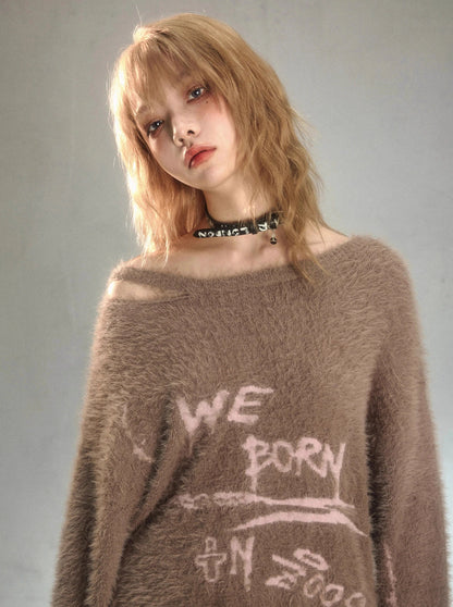 Punk Graffiti Sweater