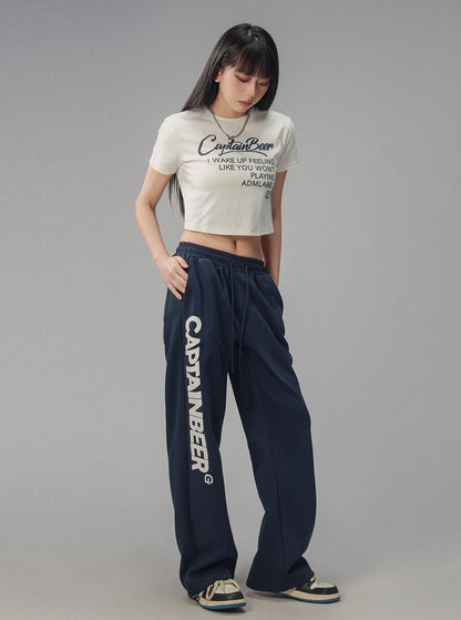 American Retro Hip-Hop Sports Pants Pants