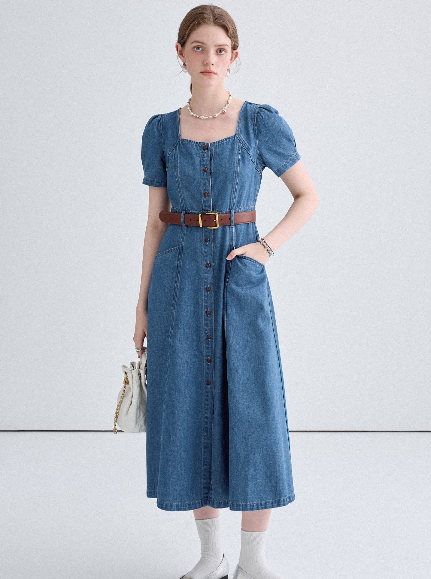 Age-Reducing French Dress