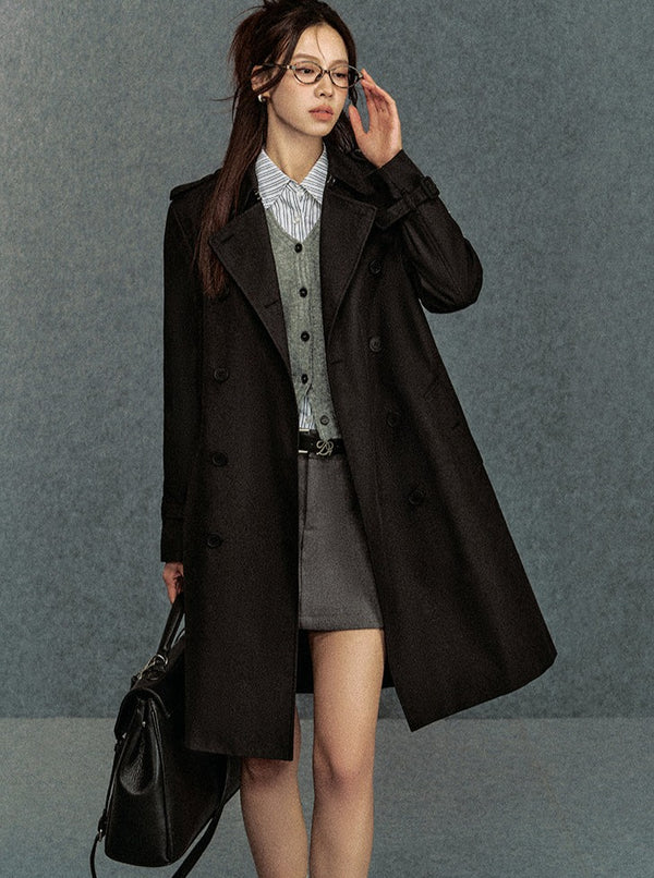 Original Retro Classic Trench Coat