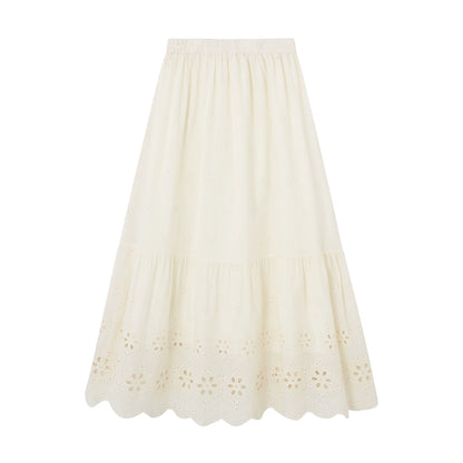 Bohemian Floral Crochet Skirt Set-Up