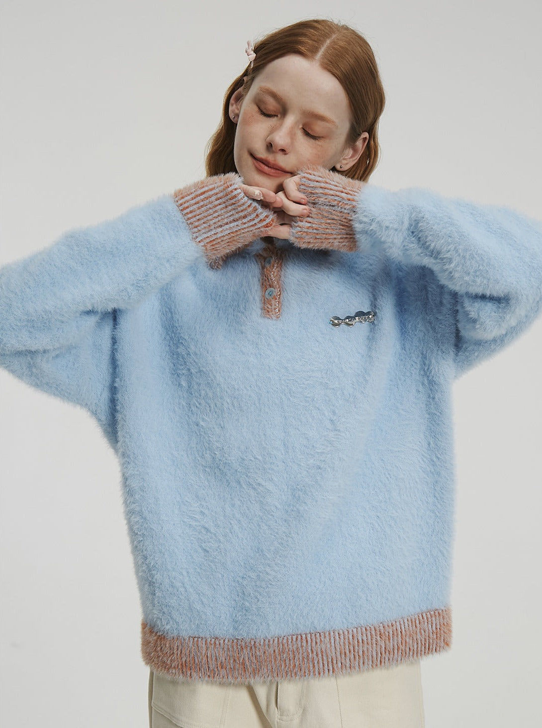 Imitation Mink Velvet Sweater