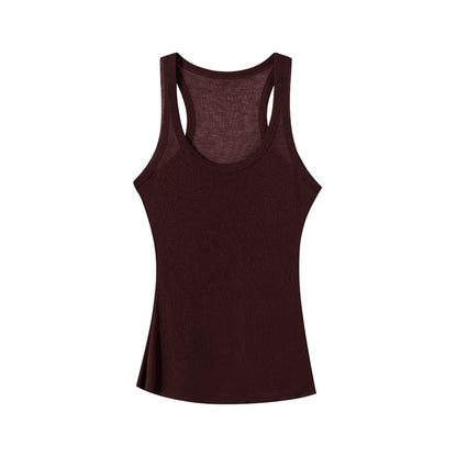 Lyocell Layered Knit Vest