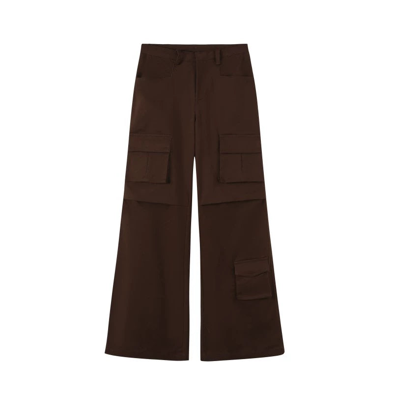 Khaki Leather Jacket Set-Up