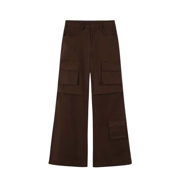 Khaki Leather Jacket Set-Up