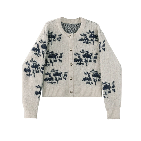 빈티지 울 크리스마스 스웨터 