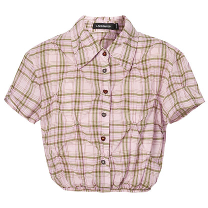 Short Sleeve Floral Fusion Top