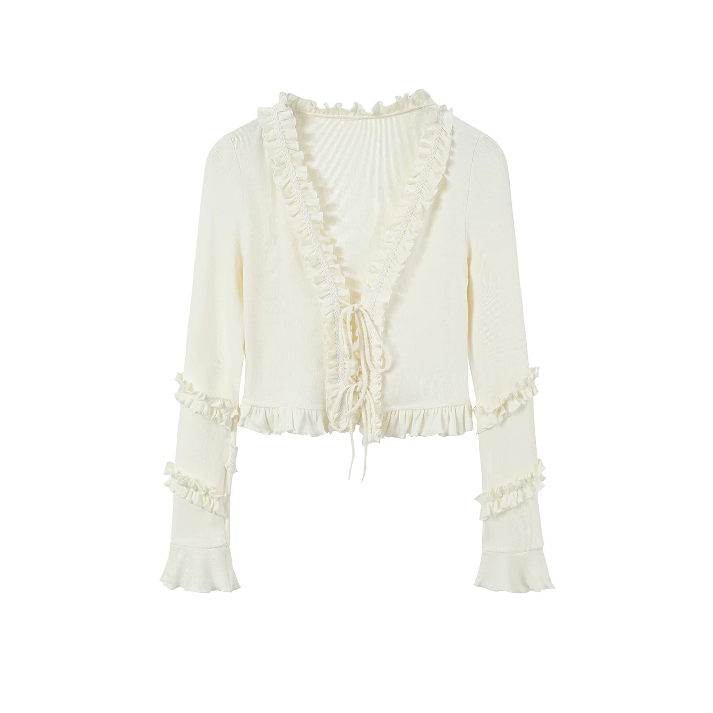 Comfort Embracing Knitted Cardigan Top