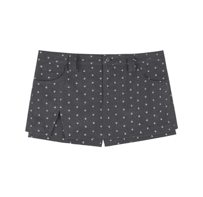 Corduroy Culotte Pants