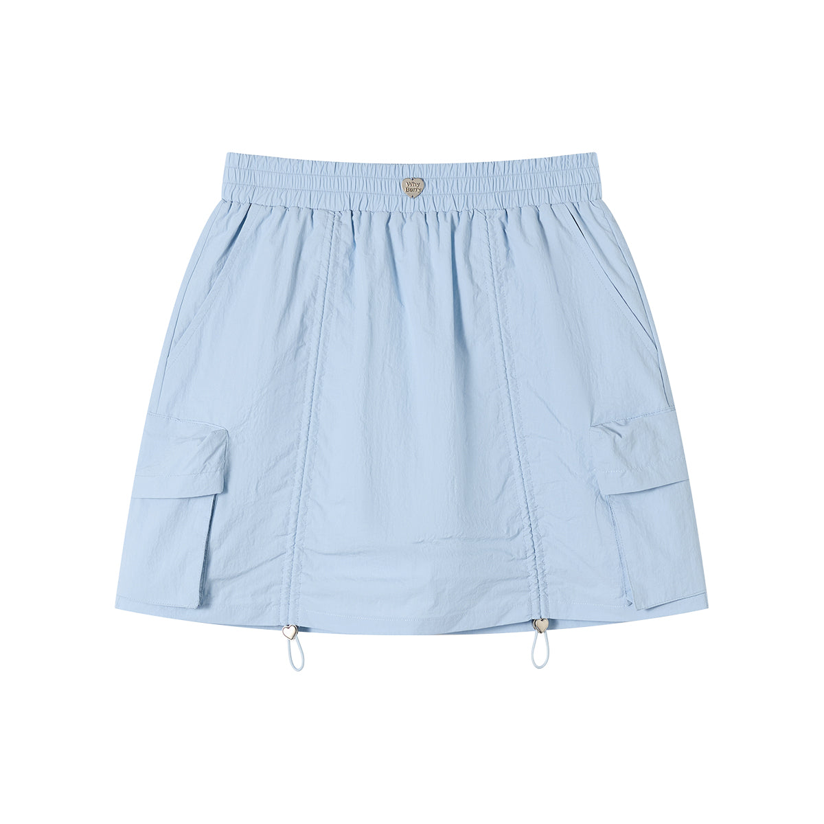 Pockets Halter Neck Work Skirt