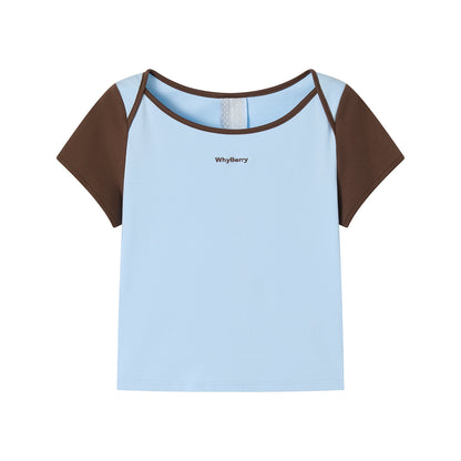 Choco One-Shoulder Tee