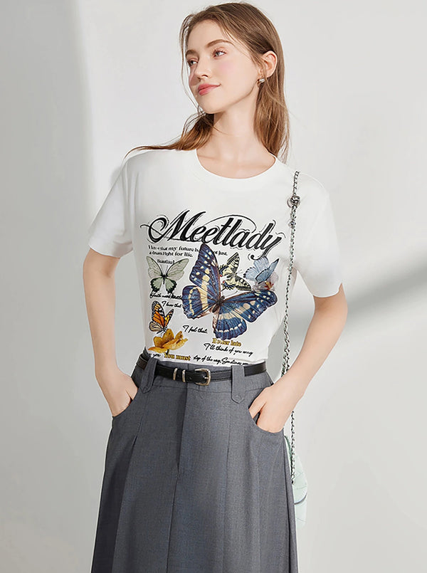 Butterfly Short Sleeve T-Shirt
